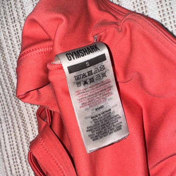 Women's gymshark coral Sports Bra - Picture 3 of 4